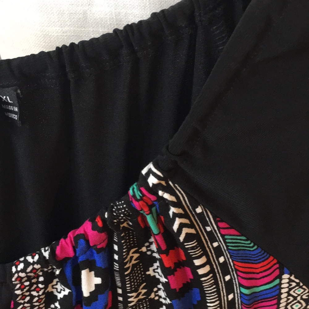 Notations Colorful Aztec Print Blouse - Picture 3 of 5